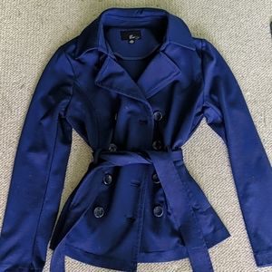Forever 21 Purple Pea Coat